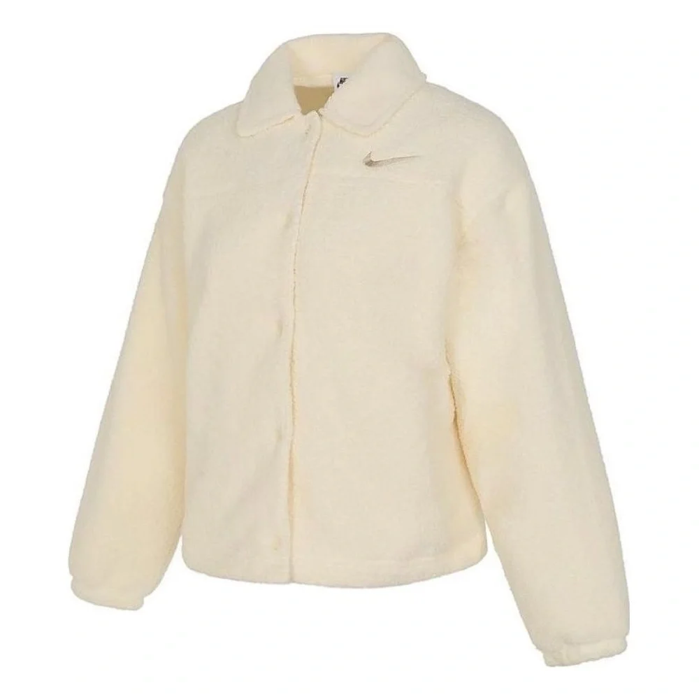 Nike [M] Women’s Sportswear Collared High-Pile Sherpa Jacket FB8707-113